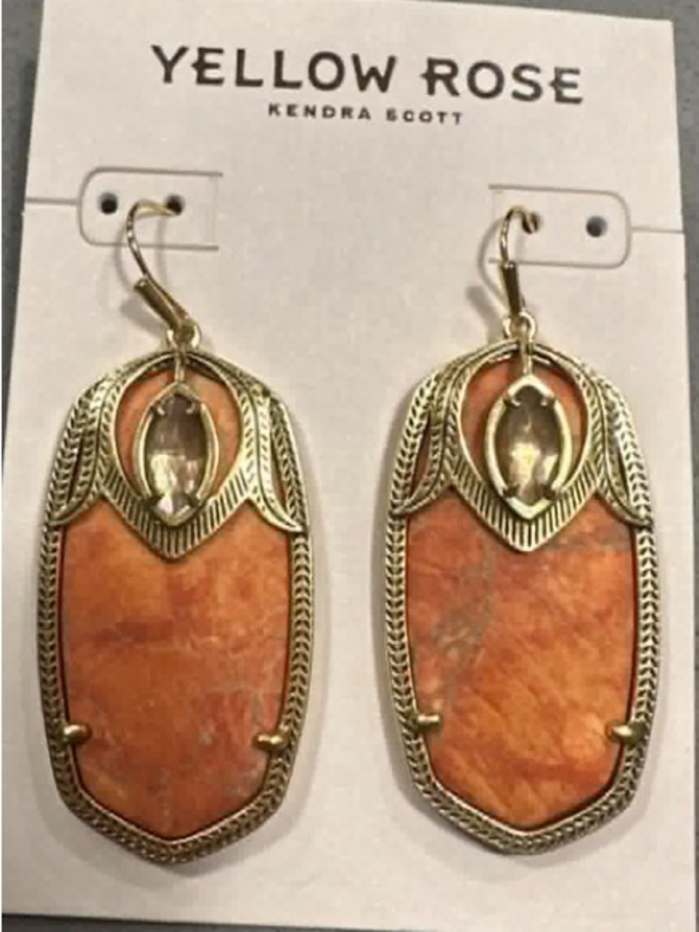 Kendra Scott Yellow Rose Darby
